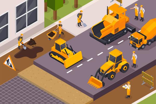 Travaux rue de Montigny – acces Hélios maintenu