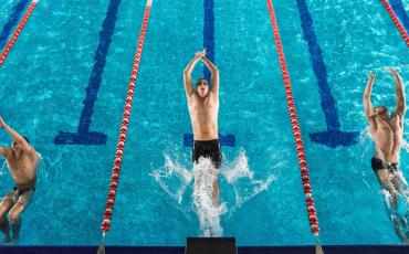 Fermeture de la piscine  – Compétition de natation
